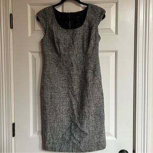 Ann Taylor Gray Work Dress